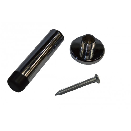 Carlisle Brass 64mm Polish Chrome Wall Door Stop