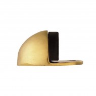 Carlisle Brass Oval Floor Door Stop - Polished Chrome
