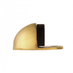 Carlisle Brass Oval Floor Door Stop - Polished Chrome