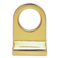 Polished Brass Victorian Cylinder Latch 72mm x 48mm