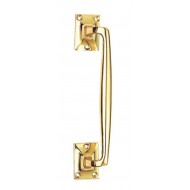 254mm Polished Brass Pub Style Handle