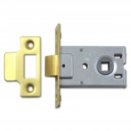 64mm Polished Brass Flat Latch