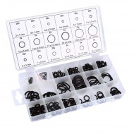 225 Piece Assorted Rubber O-Ring Kit