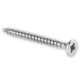 6 x 1.1/2" BZP Pozi Countersunk Woodscrews