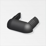 PVC Small End Cap Black (Pair) ProSolve