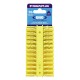 RawlPlug 5 x 25mm Yellow Uno Wall Plugs 68-500 (Pack of 96)