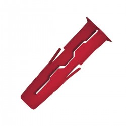 RawlPlug 6 x 28mm Red Uno Wall Plugs 68-525 (Pack of 288)