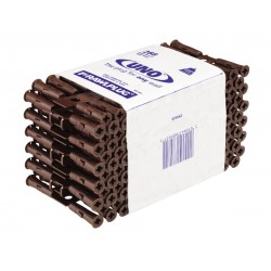 RawlPlug 7 x 30mm Brown Uno Wall Plugs 68-565 (Pack of 288)