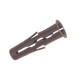 RawlPlug 7 x 30mm Brown Uno Wall Plugs 68-565 (Pack of 288)
