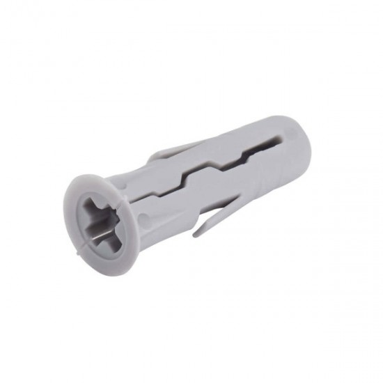 RawlPlug 10 x 36mm Grey Uno Wall Plugs 68-615 (Pack of 80)