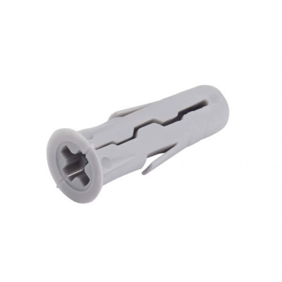 RawlPlug 10 x 36mm Grey Uno Wall Plugs 68-615 (Pack of 80)