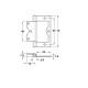 75mm ZP Cupboard Flush Hinges (Pair)
