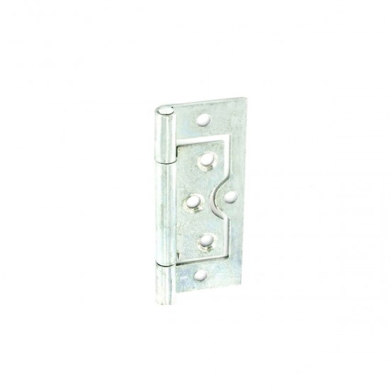75mm ZP Cupboard Flush Hinges (Pair)