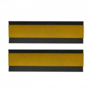 100mm x 29mm x 2mm Intumescent Square Hinge Pad