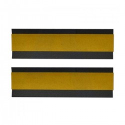 100mm x 29mm x 2mm Intumescent Square Hinge Pad
