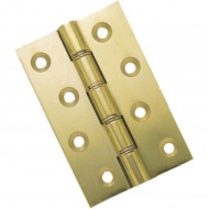 100mm BZP Double Pressed Butt Hinges (Pair)