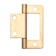 50mm Bronzed Flush Hinges (Pair)