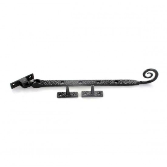 250mm Black Antique Casement Stay