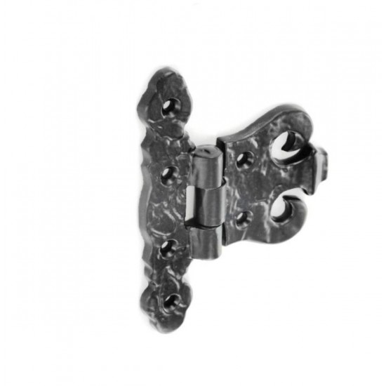 SecurIt B3336 100mm Black Fancy Antique Hinges (Pair)