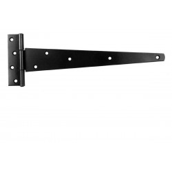 600mm Black Japan Tee Hinges (Pair)