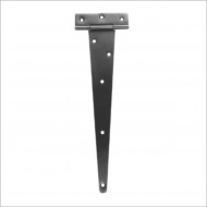 375mm Black Japan Medium Tee Hinges (Pair)