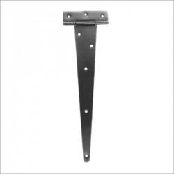 375mm Black Japan Medium Tee Hinges (Pair)