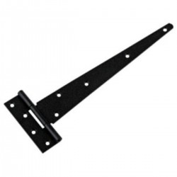 450mm Black Tee Hinges (Pair)