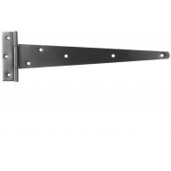 300mm Black Japan Tee Hinges (Pair)