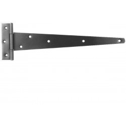 300mm Black Japan Tee Hinges (Pair)