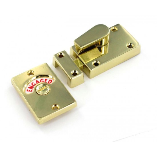 Polished Brass Indicator Bolt