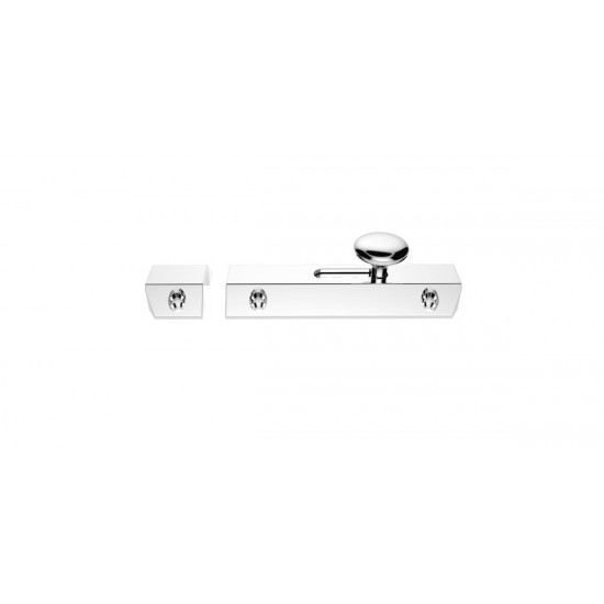 Carlisle Brass 102mm x 35mm Polished Chrome Surface Bolt