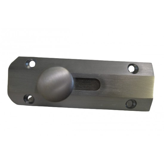 Carlisle Brass 102mm x 35mm Satin Chrome Surface Bolt