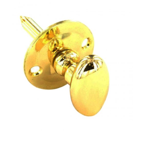 B1066 34mm Brass Thumbturn Bolt