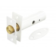 B1063 55mm White Security Door Bolt