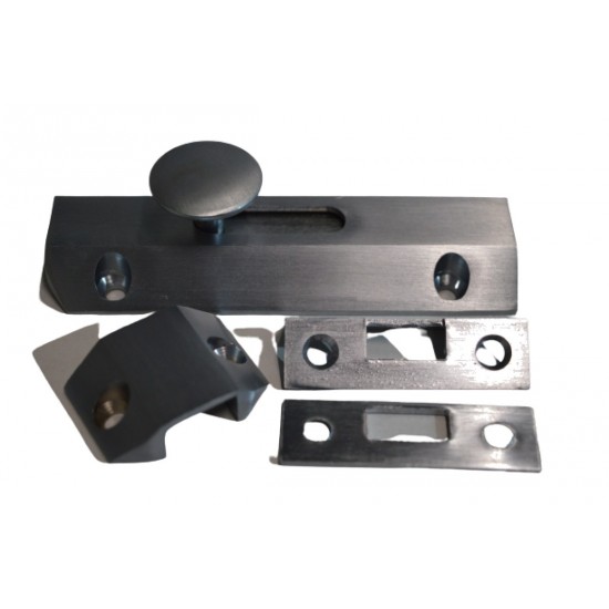 Carlisle Brass 150mm Satin Chrome Door Surface Bolt