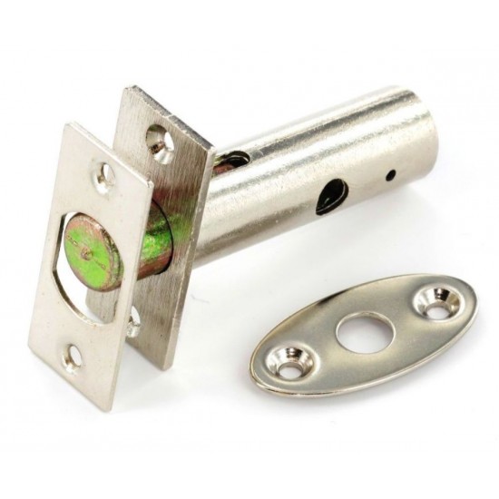 B1068 55mm Nickle Plated Security Door Bolt