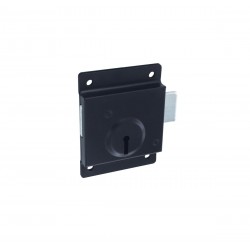 75mm Black Press Lock Face Fixing
