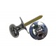 Carlisle Brass Polished Chrome Oval Thumbturn and Coin Release