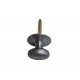 Carlisle Brass Satin Chrome Thumbturn (Rack Bolt)