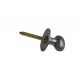 Carlisle Brass Satin Chrome Thumbturn (Rack Bolt)