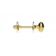 Carlisle Brass Polished Brass Oval Thumbturn and Coin Release
