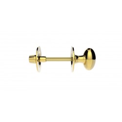 Carlisle Brass Polished Brass Oval Thumbturn and Coin Release