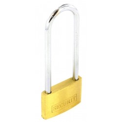 50mm Brass Long Shackle Padlock
