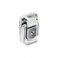 50mm Nickel Plated Locking Case Lock with 2 Keys