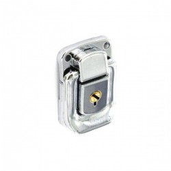 50mm Nickel Plated Locking Case Lock with 2 Keys