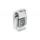 50mm Nickel Plated Locking Case Lock with 2 Keys