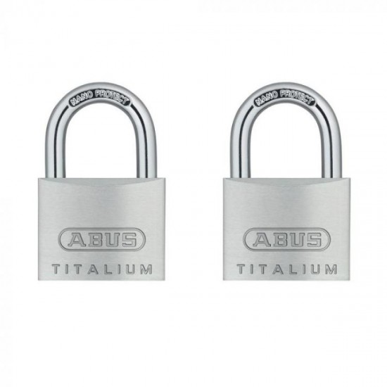 Abus 64TI/40 Titalium Padlock Twin Pack