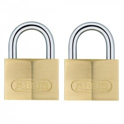 Abus 713/40 Brass Twin Pack