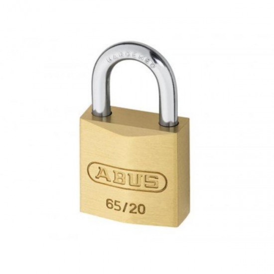 Abus 65/25mm Brass Padlock Keyed Alike 6253