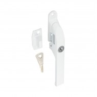 B1073 White Handle Lock